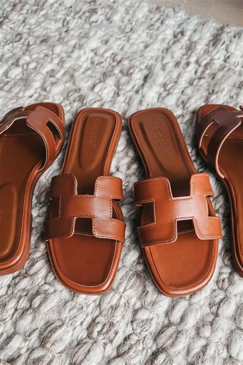 h sandals dupe